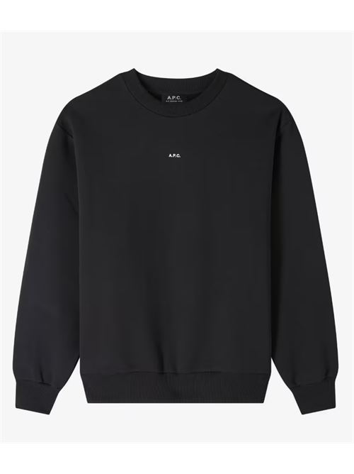 BOXY MICRO LOGO A.P.C. | COHBX-H27910TZC NOIR/BLANC